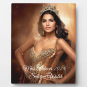 ページェント女王プラーク フォトプラーク (正面)