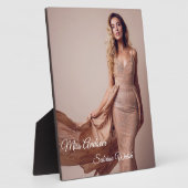 ページェント女王プラーク フォトプラーク (側面)