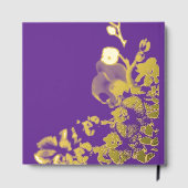 ページェント箔の蘭の王冠スクラップブック ゲストブック (裏面)