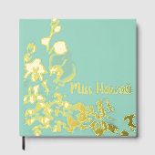 ページェント箔の蘭スクラップブック ゲストブック (正面)