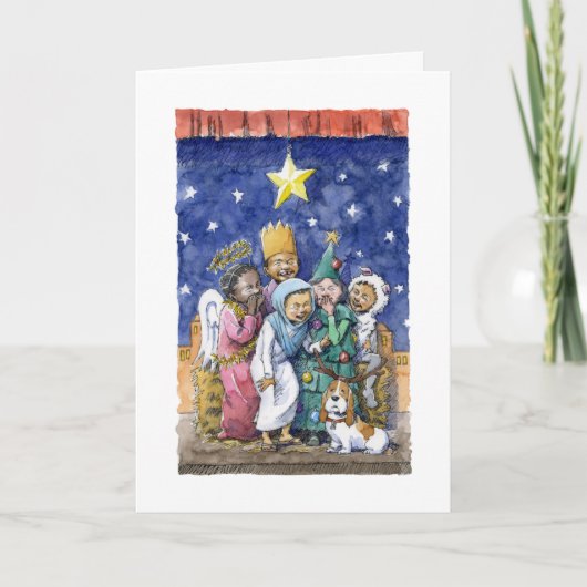 "ページェント"のクリスマスカード シーズンカード (正面)