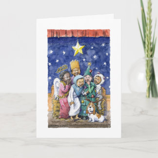 "ページェント"のクリスマスカード シーズンカード