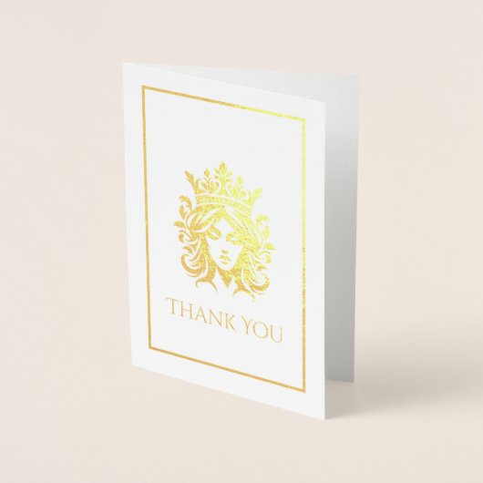 ページェント・クイーンクラウン 箔カード (正面)