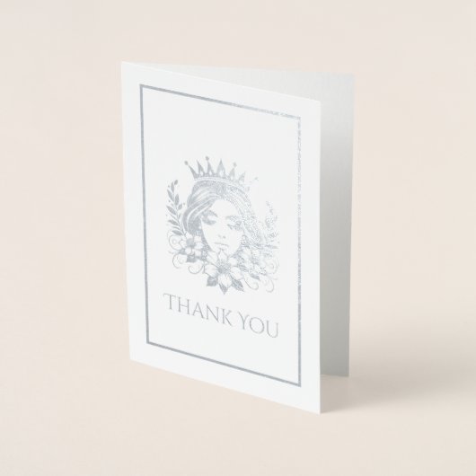 ページェント・クイーンクラウン 箔カード (正面)