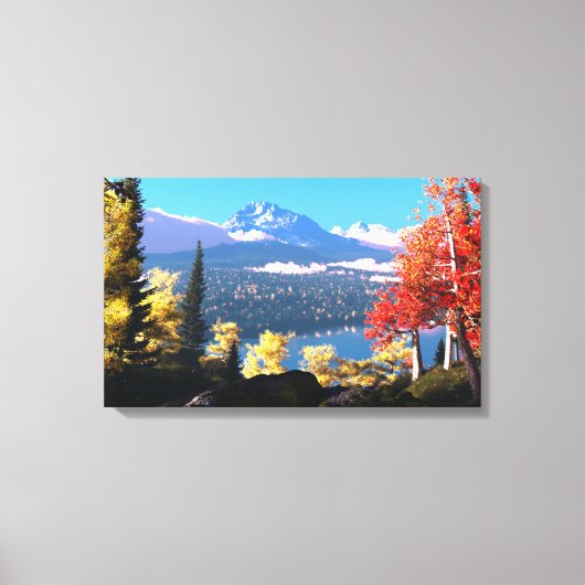 ページエントリ キャンバスプリント (正面)