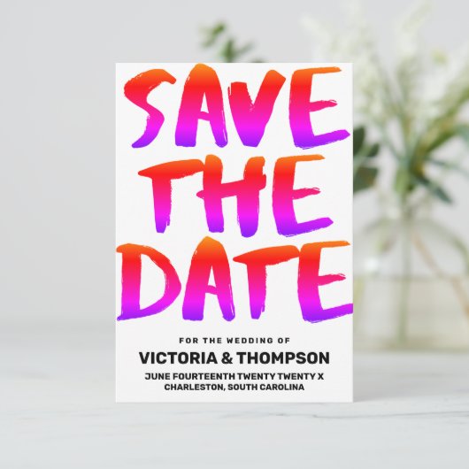 ページカラフルから外結婚す セーブザデート (スタンド正面)