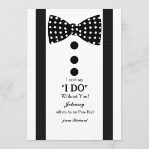 ページボーイ依頼カード 招待状