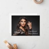 ページャンクイーンフラットサンキューカード ノートカード (正面/裏面インサイチュ)