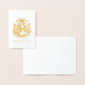 ページャントクイーンサンキューカード 箔カード (ディスプレー)