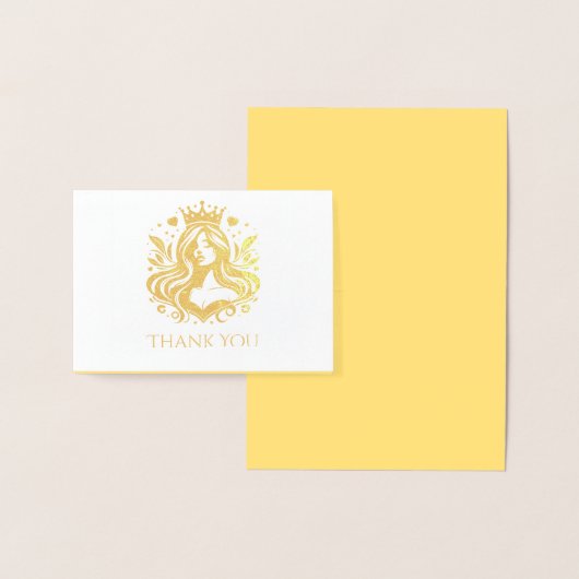 ページャントクイーンサンキューカード 箔カード (ディスプレー)