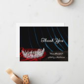 ページャントクラウンフラットサンキューカード ノートカード (正面/裏面インサイチュ)