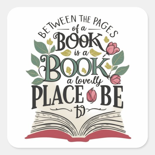 ページラバーステッカー スクエアシール (正面)