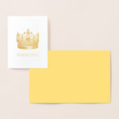 ページントクラウンサンキューカード 箔カード (ディスプレー)