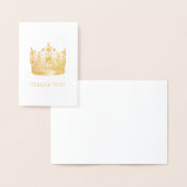 ページントクラウンサンキューカード 箔カード (ディスプレー)