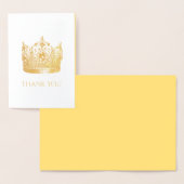 ページントクラウンサンキューカード 箔カード (ディスプレー)