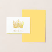 ページントクラウンサンキューカード 箔カード (ディスプレー)