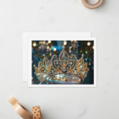 ページントクラウンフラットノートカード ノートカード (正面/裏面インサイチュ)