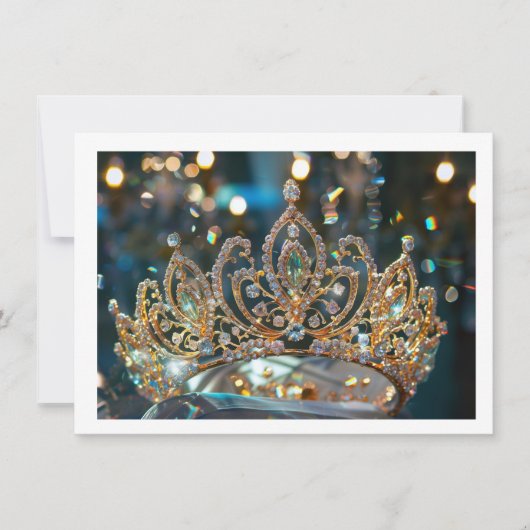 ページントクラウンフラットノートカード ノートカード (正面)