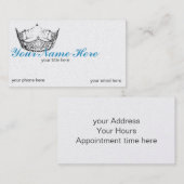 ページントクラウンリソカスタマイズビジネスカード 予約カード (正面/裏面)