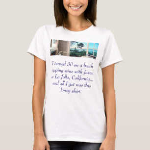 ページlg acc、私はwiをすするビーチの30を…回しました tシャツ
