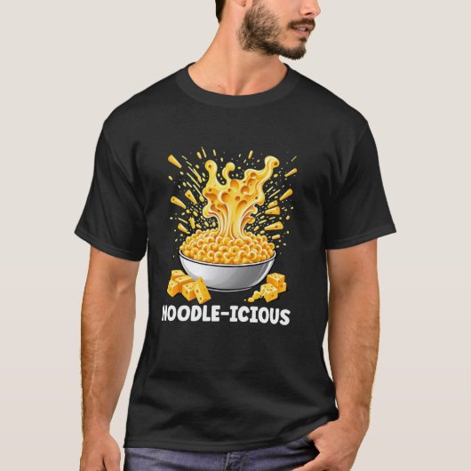 ペースト愛好家のためのヌードルマカロニチーズ Tシャツ (正面)