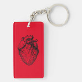 ペースメーカーパワード – CHD/ハート不整脈認識度 キーホルダー (裏面)