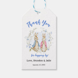 ペーターアンドフロプスバニー誕生日ギフトラベル ギフトタグ