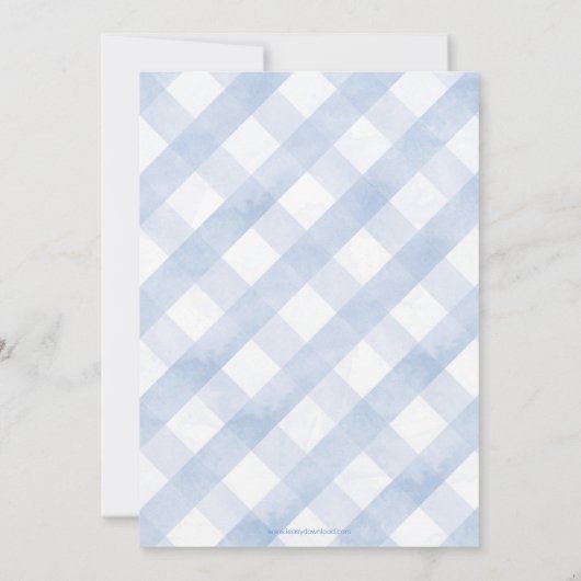 ペーターアンドフロプソウサギ兄弟姉妹誕生日 招待状 (裏面)