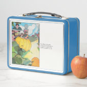ペーターカボチャ食い母ガチョウ子供部屋韻 メタルランチボックス (インサイチュ)