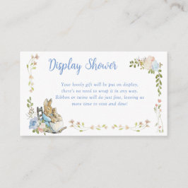 ペータークラシックザラビットツインズがシャワーを浴びる エンクロージャーカード