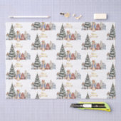 ペーターザラビットクリスマスショッピング 薄葉紙 (クラフト)