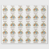 ペーターザラビットジョセフィーヌバニーハッピーバースデー ラッピングペーパー (フラット)