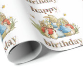 ペーターザラビットジョセフィーヌバニーハッピーバースデー ラッピングペーパー (ロールコーナー)