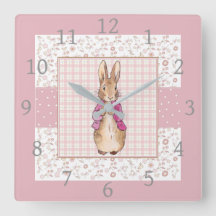 ペーターザラビットチェック&フローラルパターン