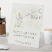 ペーターザラビットバニーBeatrix Wishesベビーサイン 台座サイン (インサイチュ)