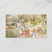 ペーターザラビットフォレストフレンズおむつラッフル エンクロージャーカード (裏面)