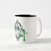 ペータースティーレタイプOネガティブキングハートマグ ツートーンマグカップ (正面右)