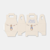 ペーターパーソナライズザラビットファースト誕生日 フェイバーボックス (折り畳みなし)