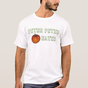ペーターピーターパンプキンイーターおもしろい子供部屋韻 Tシャツ