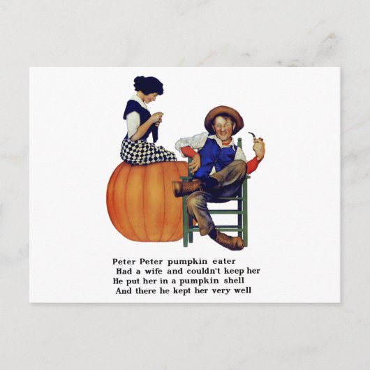 ペーターピーターパンプキンイーター ポストカード (正面)