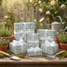 ペーターラビットインスパイアラッピング紙水色