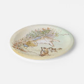 ペーターラビットウィズバードズ紙プレート ペーパープレート (アングル)