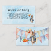 ペーターラビットウォーターカラーボーイズブックスベビー エンクロージャーカード (正面/裏面)