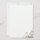 ペーターラビットガーデンベイビーシャワー 招待状 (裏面)