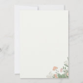 ペーターラビットガーデンベイビーシャワー 招待状 (裏面)