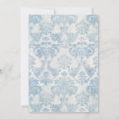 ペーターラビットズウィンターホリデーズベビーシャワー 招待状 (裏面)