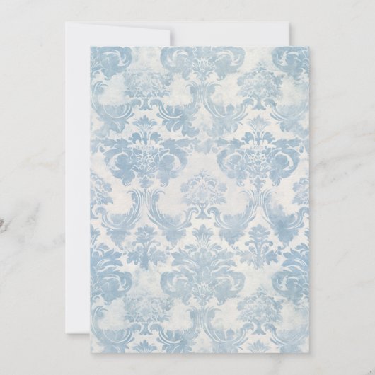 ペーターラビットズウィンターホリデーズベビーシャワー 招待状 (裏面)