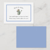 ペーターラビットピンクヴィンテージベビー本 エンクロージャーカード (正面/裏面)