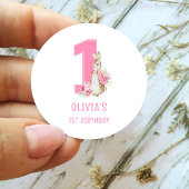 ペーターラビットファースト誕生日 ラウンドシール