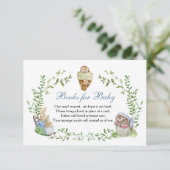 ペーターラビットフレンズブックスベビー 出欠カード (スタンド正面)